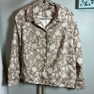 Laura Ashley Lace Floral Jacket
